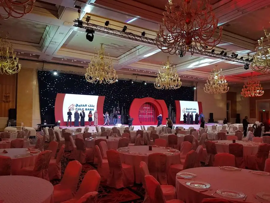 Ballroom staging